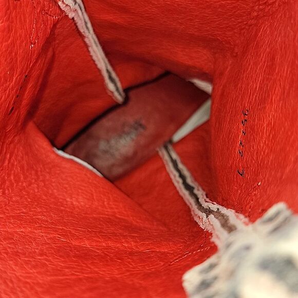 Macie Bean Womens Snow Leopard Smokey and The Bandit Western Boots - Picture 12 of 13